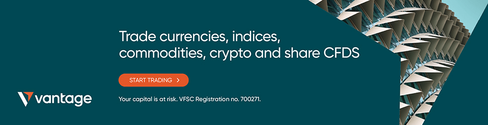 Operar Ouro XAUUSD na Vantage