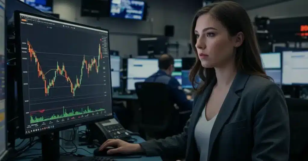 Gráfico XAUUSD mostrando níveis-chave no último dia de 2024